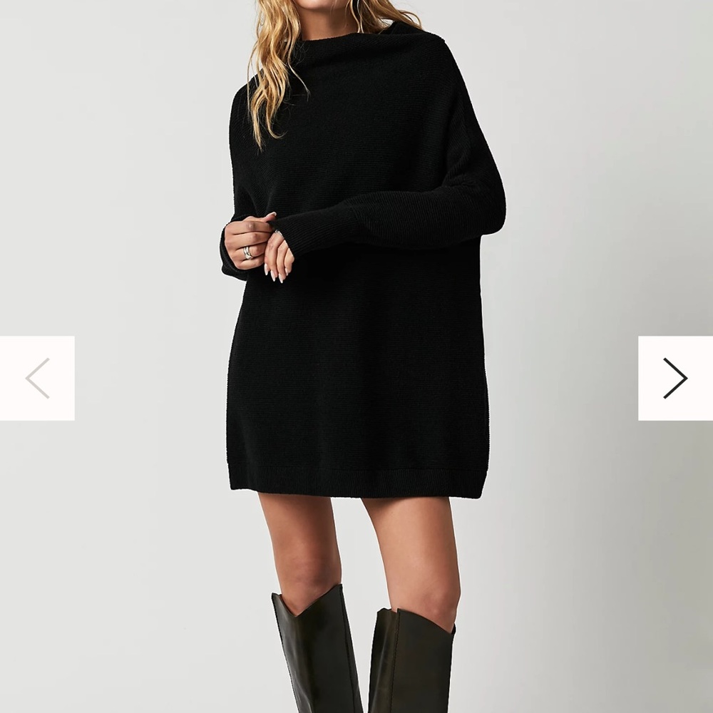 Free people ottoman slouchy sweater tunic xs